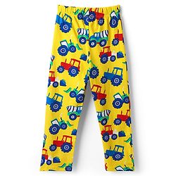 Babyhug Cotton Knit Half Sleeves Co-ords Night Suit with Vehicle Print - Yellow