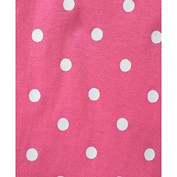 Babyhug 100% Cotton Knit Half Sleeves T-Shirts With Polka Dots Heart & Enjoy The Day Text Print Pack of 3 - Pink & White