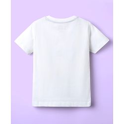 Babyhug 100% Cotton Knit Half Sleeves T-Shirts with Beach Theme Print & Stripes Pack of 7 - Multicolor