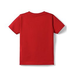 Babyhug Interlock Knit Half Sleeves T-Shirt & Shorts Set With Stripes & Nautical Theme Print - Red & White
