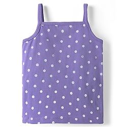 Babyhug 100% Cotton Knit Sleeveless Antibacterial Slips with Floral & Polka Dots Print Pack of 3 - Pink White & Lilac