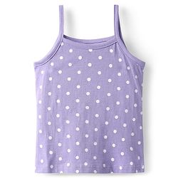 Babyhug 100% Cotton Antibacterial Slips With Polka Dots Stars & Ice cream Print Pack Of 3 - Lilac Yellow & Pink