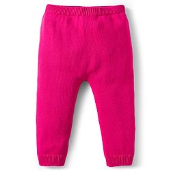 Babyhug Organic Cotton Knitted Full Sleeves Sweater Set With Butterfly Design & Cap - Dark Pink & White