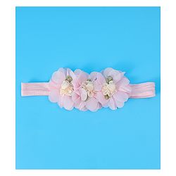 Babyhug Free Size Headbands with Floral & Bow Pack of 3 - Multicolor
