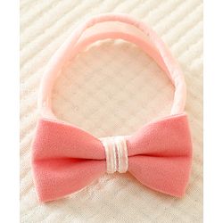 Babyhug Headbands with Bow Applique Pack of 3 - Pink and Red