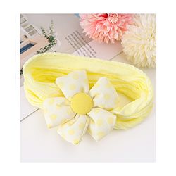 Babyhug Free Size Headband with Floral Applique - Pink