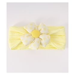 Babyhug Free Size Headband with Floral Applique - Pink
