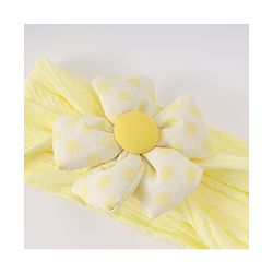 Babyhug Free Size Headband with Floral Applique - Pink