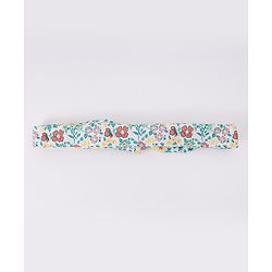 Babyhug Headbands with Bow Applique & Floral Print Pack of 3 Free Size - Multicolor