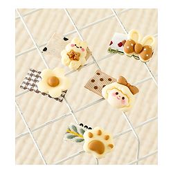 Babyhug Free Size Hair Clips Pack Of 5 - Multi Colour
