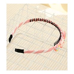 Babyhug Hair Band With Unicorn Applique - Pink