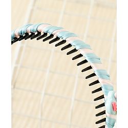 Babyhug Hair Band With Unicorn Applique - Pink