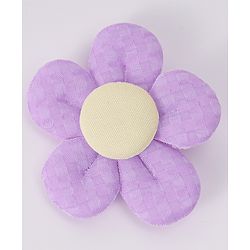 Babyhug Hair Pins and Clips With Bow & Floral Design Pack Of 8 - Purple