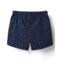 Babyhug Cotton Knit Half Sleeves Shorts Night Suit With Bear Print - Pink & Navy Blue