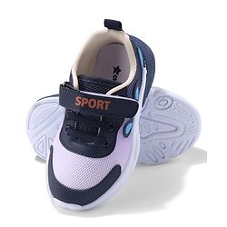 Cute Walk by Babyhug Velcro Closure Sneaker Shoes With Lace Detailing - Pink