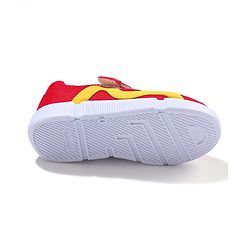 Cute Walk by Babyhug Velcro Closure Sneaker Shoes With Dino Applique - Red