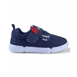 Cute Walk by Babyhug Sneaker Shoes Velcro Closure - Navy Blue