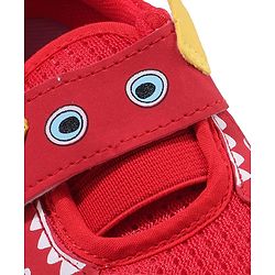 Cute Walk by Babyhug Sneaker Shoes Velcro Closure - Grey