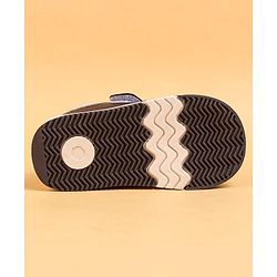Cute Walk by Babyhug Casual Shoes with Velcro Closure - Brown & Beige