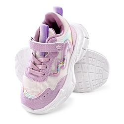 Cute Walk by Babyhug Velcro Closure Sneaker Shoes With Lace Detailing - Pink