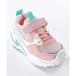 Cute Walk by Babyhug Velcro Closure Sneaker Shoes - Pink