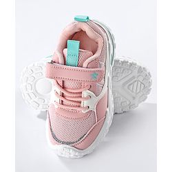 Cute Walk by Babyhug Velcro Closure Sneaker Shoes - Pink