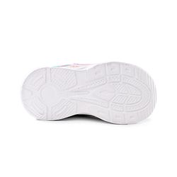 Cute Walk by Babyhug Velcro Closure Sneaker Shoes With Lace Detailing & Splash Print - Pink