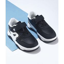 Cute Walk by Babyhug Velcro Closure Sneakers - Black