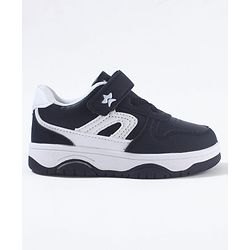 Cute Walk by Babyhug Velcro Closure Sneakers - Black