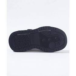 Cute Walk by Babyhug Velcro Closure Sneakers - Black