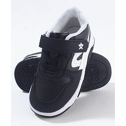 Cute Walk by Babyhug Velcro Closure Sneakers - Black