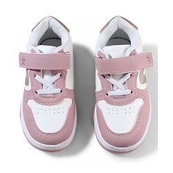 Cute Walk by Babyhug Velcro Closure Sneakers - Black