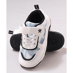 Cute Walk by Babyhug Velcro Closure Sneaker Shoes - White