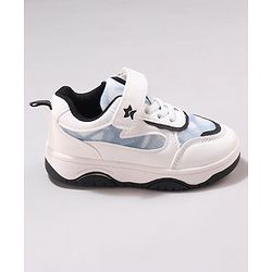 Cute Walk by Babyhug Velcro Closure Sneaker Shoes - White