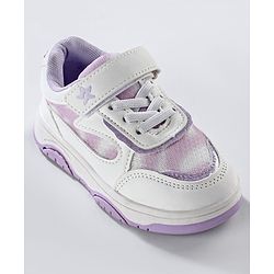 Cute Walk by Babyhug Velcro Closure Sneaker Shoes - Purple