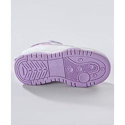 Cute Walk by Babyhug Velcro Closure Sneaker Shoes - Purple