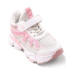 Cute Walk by Babyhug Sneaker Shoes With Velcro Closure - Black