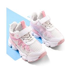 Cute Walk by Babyhug Sneaker Shoes With Velcro Closure - Black