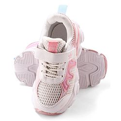 Cute Walk by Babyhug Sneaker Shoes With Velcro Closure - Black