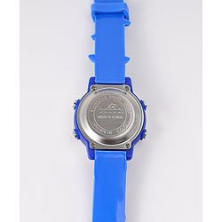 Babyhug Free Size Digital Watch with Dino Applique - Blue
