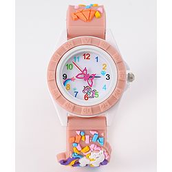 Babyhug Unicorn Themed Analog Watch Free Size - Pink