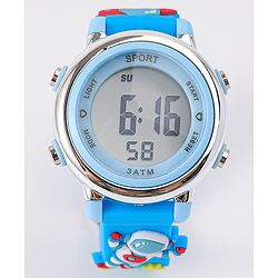 Babyhug Free Size Digital Watch - Light Blue