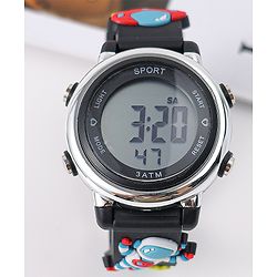 Babyhug Free Size Digital Watch - Light Blue