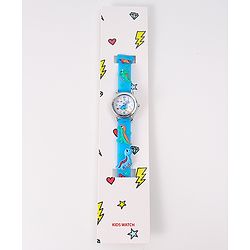 Babyhug Analog Watch with Dino Design - Red