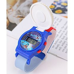 Babyhug Free Size Digital Watch With Astronaut Applique - Blue