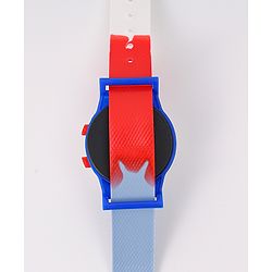 Babyhug Free Size Digital Watch With Astronaut Applique - Blue