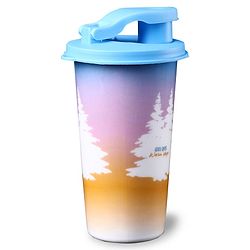 Babyhug Disney Frozen Stainless Steel Flip Flop Sipper 300ml - Light Blue| Spill Proof| Indoor and Outdoor| School Sipper| Hot & Cold Beverages