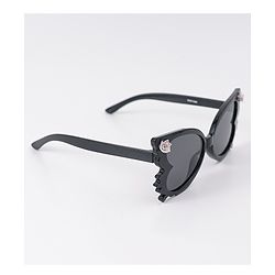 Babyhug Heart Shaped Sunglasses with Floral Applique - Beige