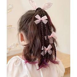 Babyhug Hair Rubber Bands Free Size - Pink
