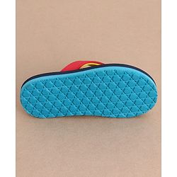 Cute Walk by Babyhug Casual Slip On Flip Flops with Animal Print - Navy Blue